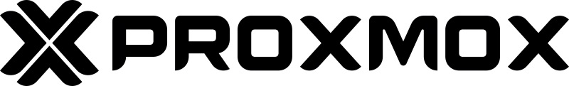 Proxmox logo black